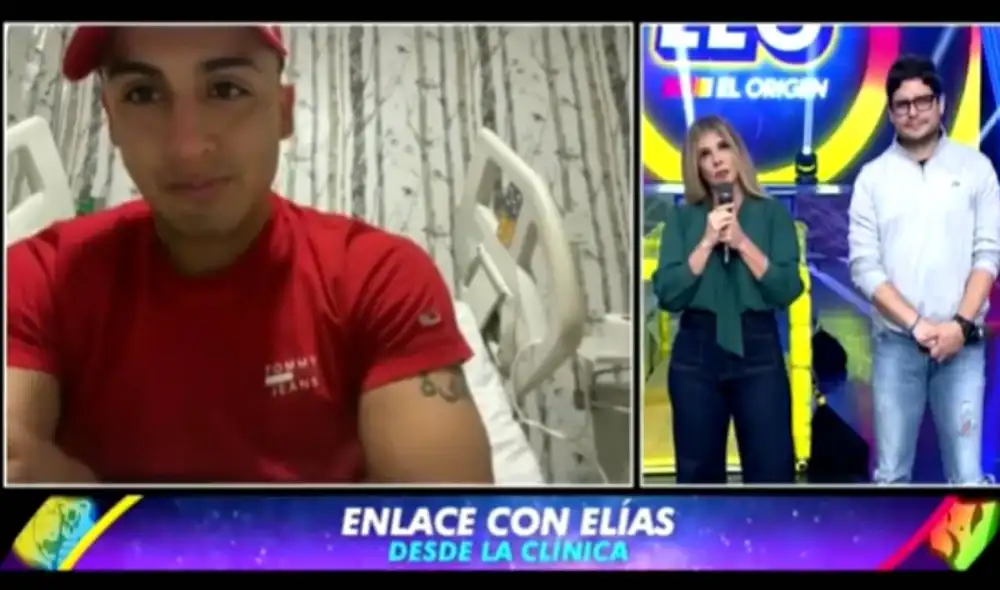 Elías Montalvo habló sobre el terrible momento que vivió en EEG. Foto: captura de América TV Elías Montalvo habló sobre el terrible momento que vivió en EEG. Foto: captura de América TV