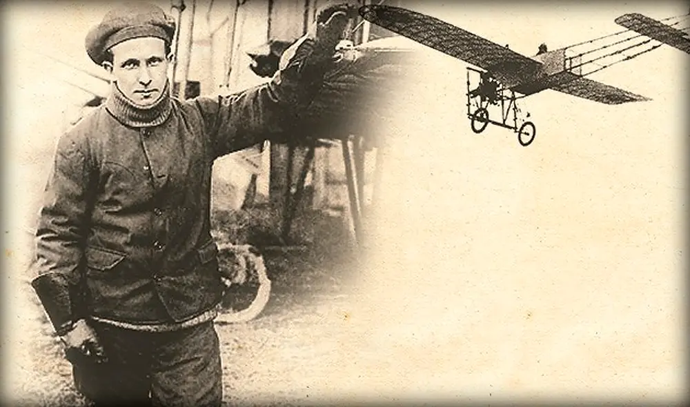 Jorge Chavéz, el famoso aviador peruano, cruzó los Alpes un 23 de septiembre de 1910. Foto: El Peruano Jorge Chavéz, el famoso aviador peruano, cruzó los Alpes un 23 de septiembre de 1910. Foto: El Peruano