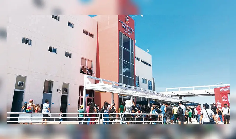 El pasado. El complejo fronterizo de Santa Rosa (límite con Chile) tenía un ingreso y salida de más de 25 mil viajeros los fines de semana.