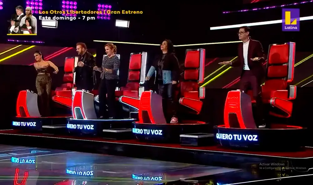 Entrenadores de La voz senior evalúan quiénes permanecerán en sus equipos. Foto: captura de Latina Entrenadores de La voz senior evalúan quiénes permanecerán en sus equipos. Foto: captura de Latina