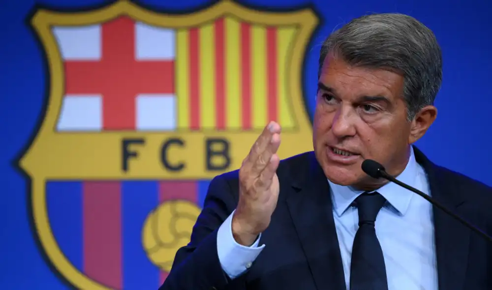 Joan Laporta se refirió sobre el irregular presente del Barcelona. Foto: AFP Joan Laporta se refirió sobre el irregular presente del Barcelona. Foto: AFP