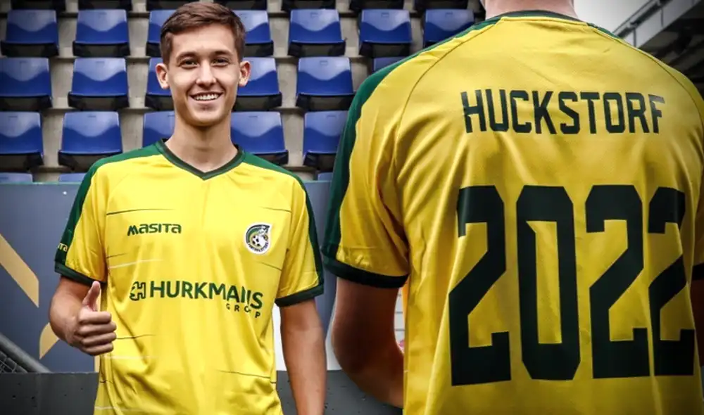 Jan Huckstorf jugó en la sub-13 y sub-14 de la selección alemana. Hoy, sueña con el llamado a la Bicolor. Foto: composición Gerson Cardoso