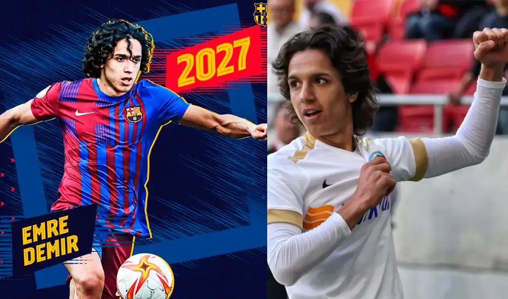 Tras Rüştü Reçber y Arda Turan, Emre Demir será el tercer jugador turco de la historia del Barcelona. Foto: FC Barcelona Tras Rüştü Reçber y Arda Turan, Emre Demir será el tercer jugador turco de la historia del Barcelona. Foto: FC Barcelona