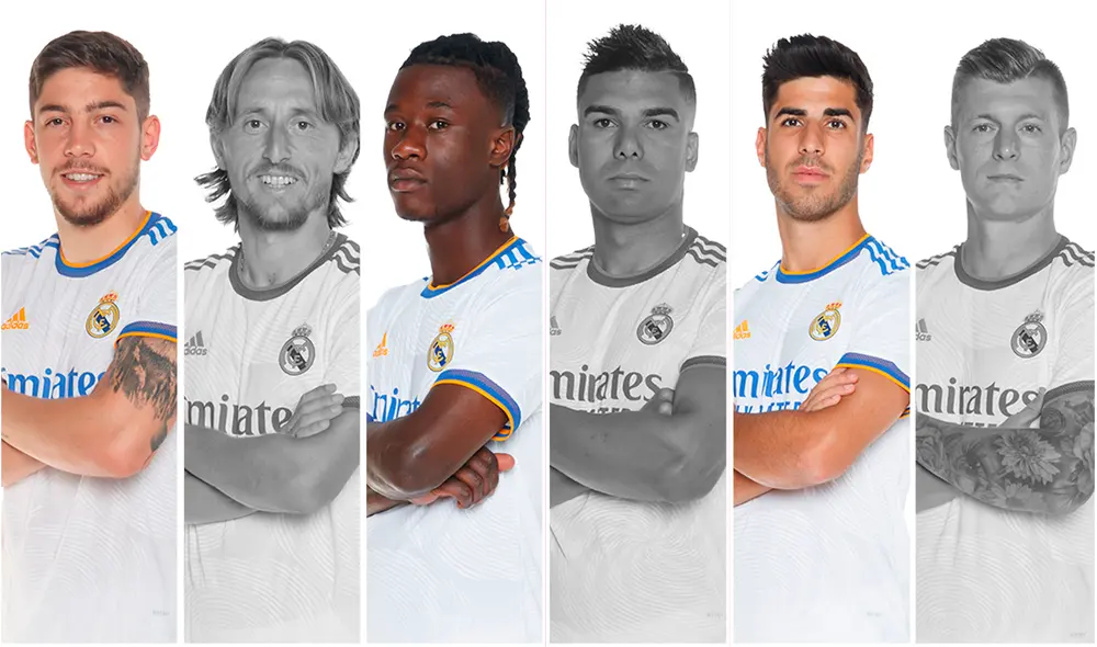 El Madrid empieza a renovarse en su mediocampo. Fotos: Real Madrid