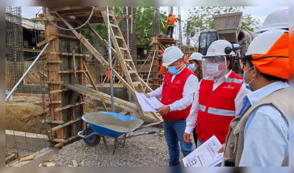 Nelson Shack informó sobre avance de obras en Amazonas. Foto: Contraloría