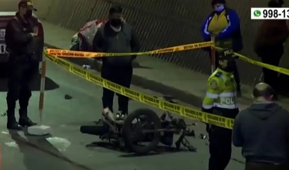 El hombre retornaba del trabajo a su vivienda en Chorrillos. Foto: captura de América TV