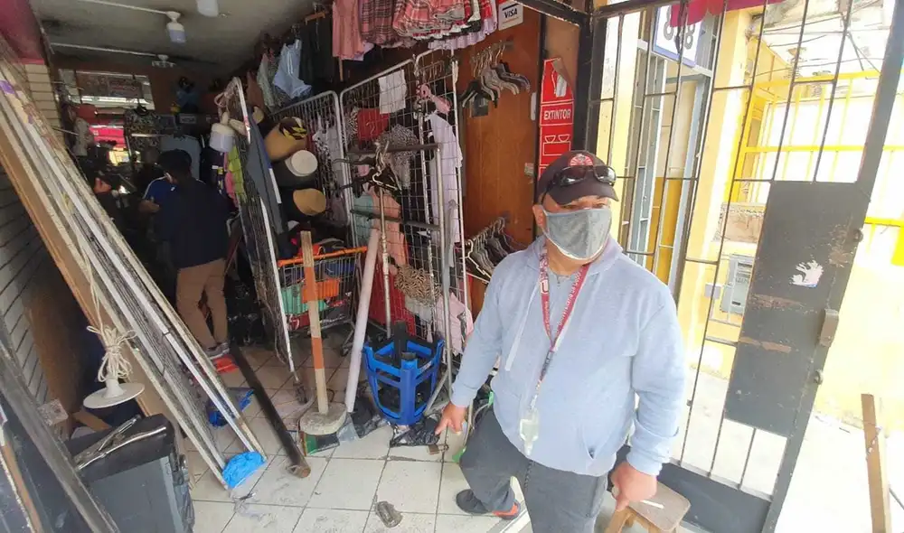 El robo ocurrió a pocas cuadras de la comisaría de Zárate, en San Juan de Lurigancho. Foto: Jessica Merino/URPI-LR