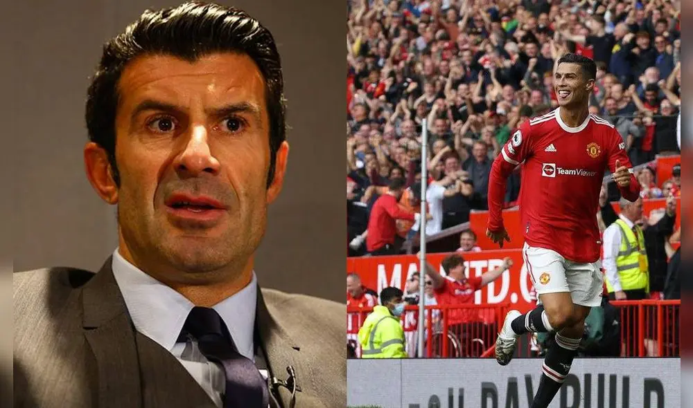 Luís Figo y Cristiano Ronaldo jugaron juntos el Mundial Alemania 2006. Fotos: AFP / Manchester United Luís Figo y Cristiano Ronaldo jugaron juntos el Mundial Alemania 2006. Fotos: AFP / Manchester United