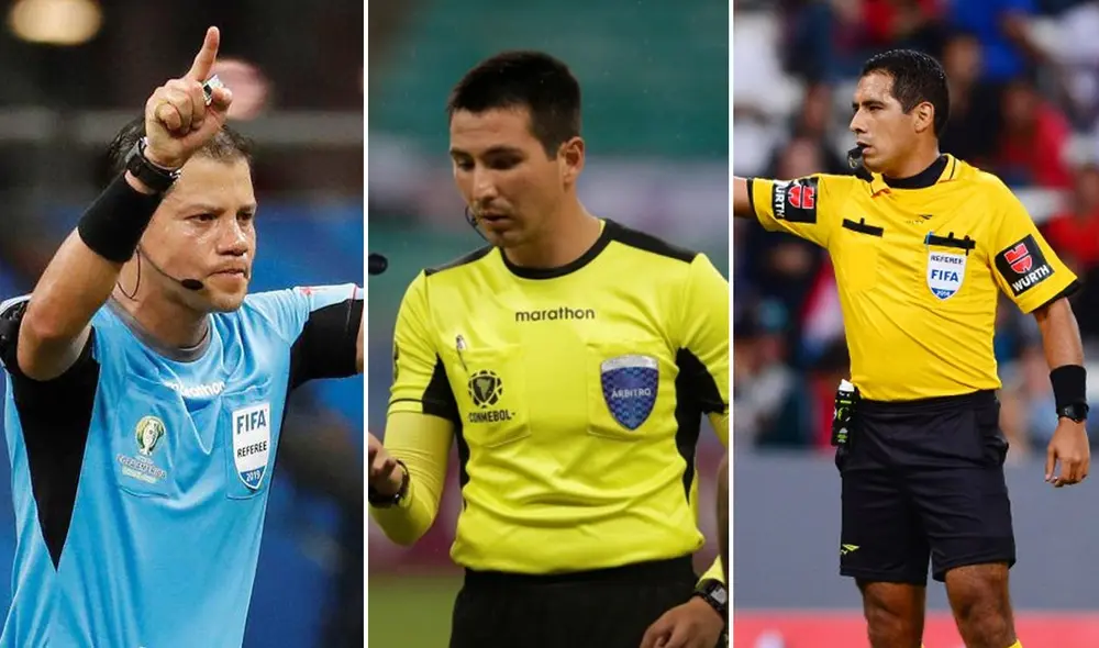 Carrillo, Ortega y Haro son de los jueces peruanos más experimentados del medio. Foto: Composición LR Carrillo, Ortega y Haro son de los jueces peruanos más experimentados del medio. Foto: Composición LR