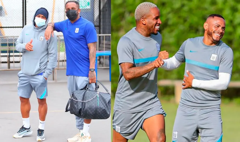 Farfán y Aguirre lograron juntos los títulos de 2001 y 2003 con Alianza Lima. Foto: Club Alianza Lima