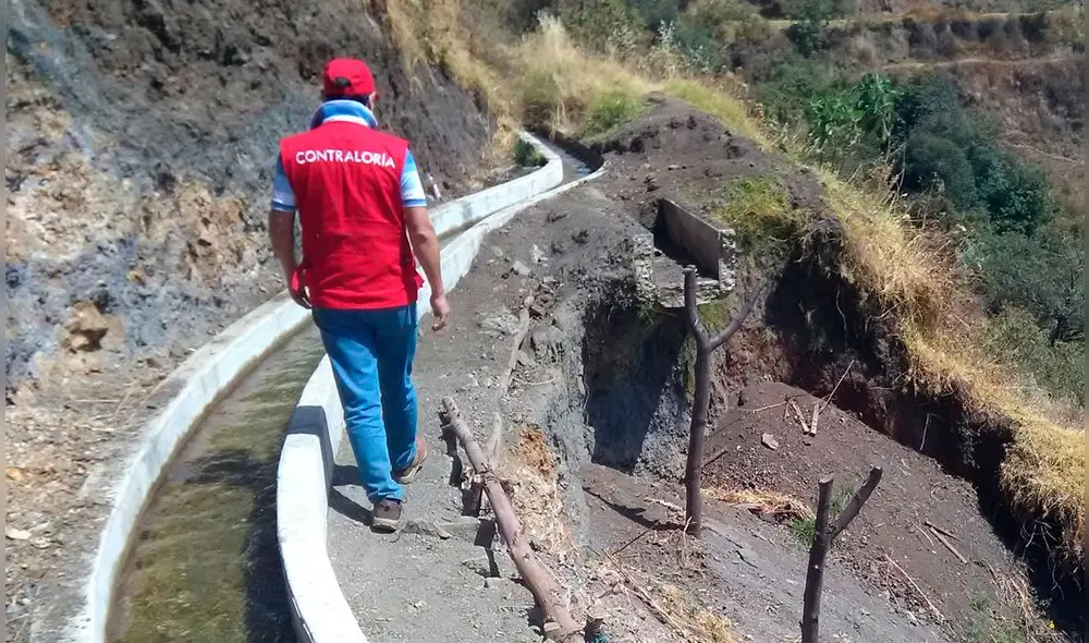 La obra empezó en diciembre de 2018 y debió terminar en junio del 2019. Foto: Contraloría. La obra empezó en diciembre de 2018 y debió terminar en junio del 2019. Foto: Contraloría.