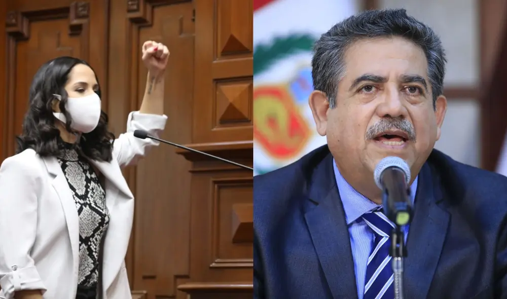 La parlamentaria Sigrid Bazán se pronunció sobre la pensión vitalicia que pide Manuel Merino. La parlamentaria Sigrid Bazán se pronunció sobre la pensión vitalicia que pide Manuel Merino.