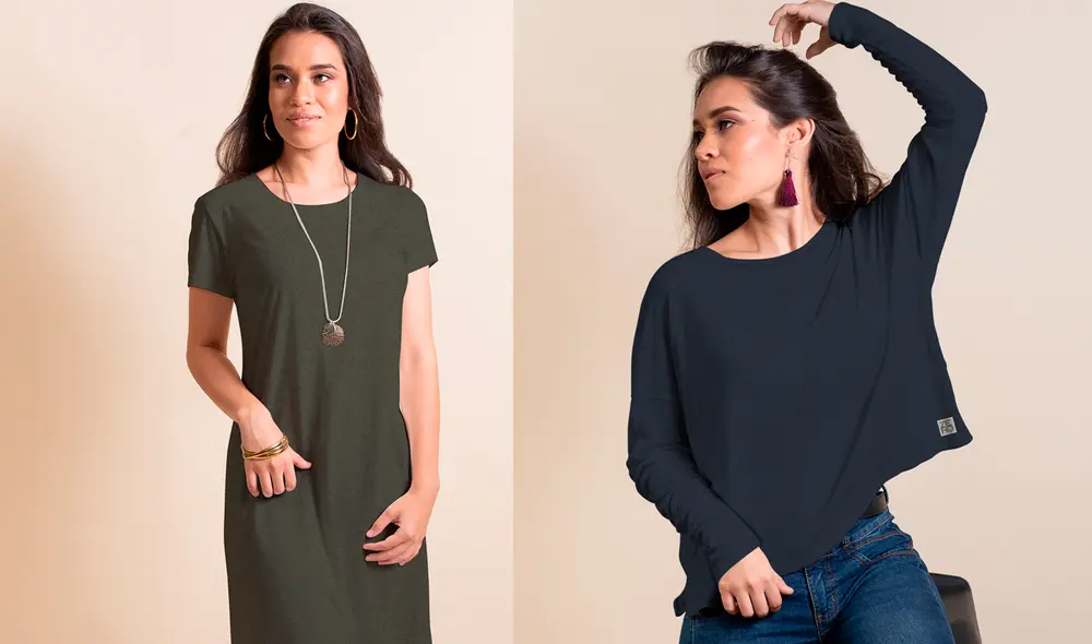 ZERO, la única línea de ropa que utiliza bambú y algodón pima. Foto: difusión