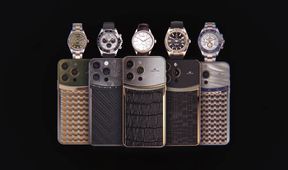 Solo se fabricarán 99 unidades de cada modelo de esta colección. Foto: Caviar