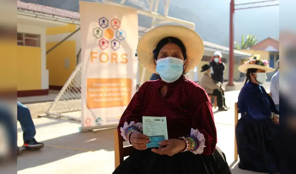 Las comunidades rurales se informaron sobre los beneficios de la vacuna. Foto: Proyecto FORS Las comunidades rurales se informaron sobre los beneficios de la vacuna. Foto: Proyecto FORS