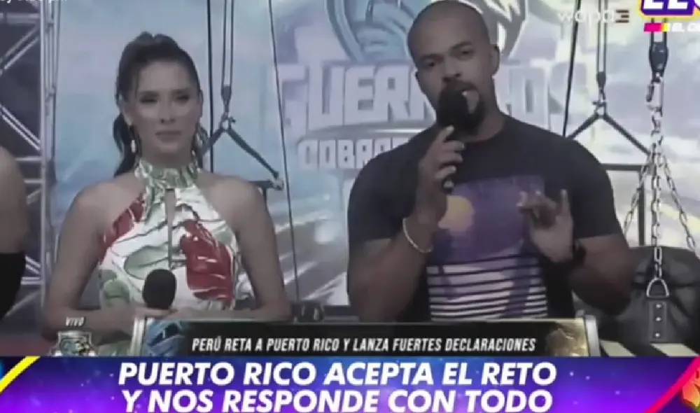 Diane Ferrer y José Figueroa arremetieron contra los conductores de Esto es guerra. Foto: captura de América TV