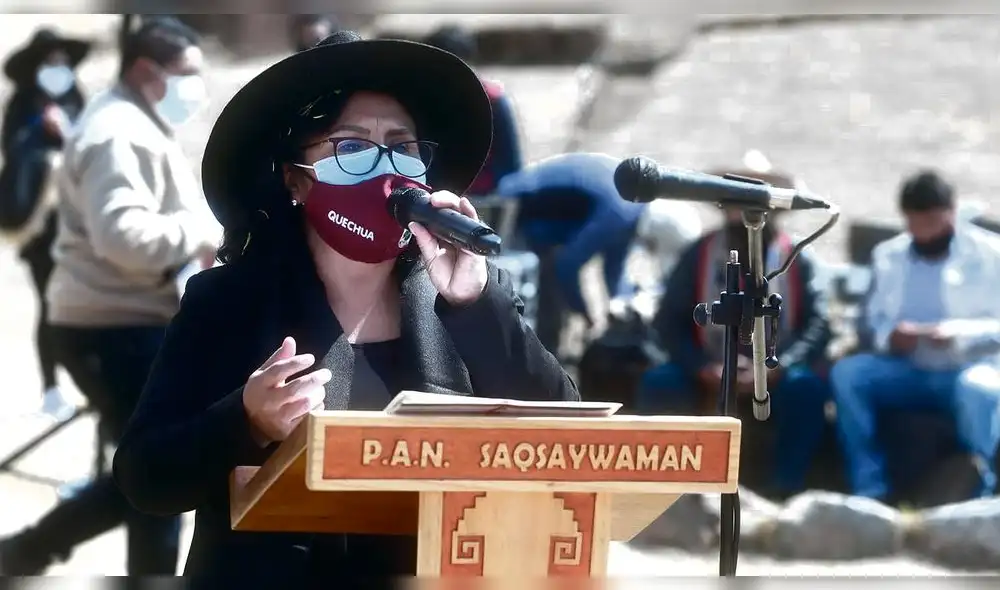 Nota. La congresista desaprobó las evaluaciones del Minedu. Cuestionó severamente los exámenes. Foto: La República Nota. La congresista desaprobó las evaluaciones del Minedu. Cuestionó severamente los exámenes. Foto: La República