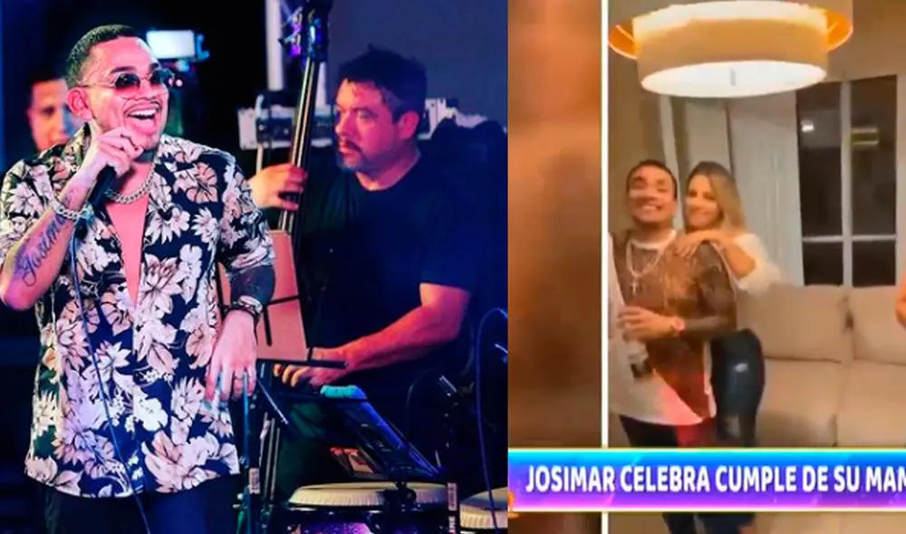 Josimar se dejó ver con la que seria su nueva pareja, según la conductora Magaly Medina. Foto. Instagram /Captura Magaly TV