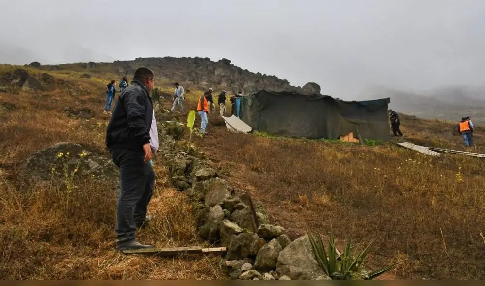 La intervención fue ordenada y pacífica. Foto: MML