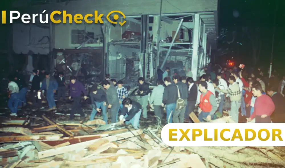 Explicador sobre la Ley antiterrorista. Foto: La República /composición PerúCheck Explicador sobre la Ley antiterrorista. Foto: La República /composición PerúCheck