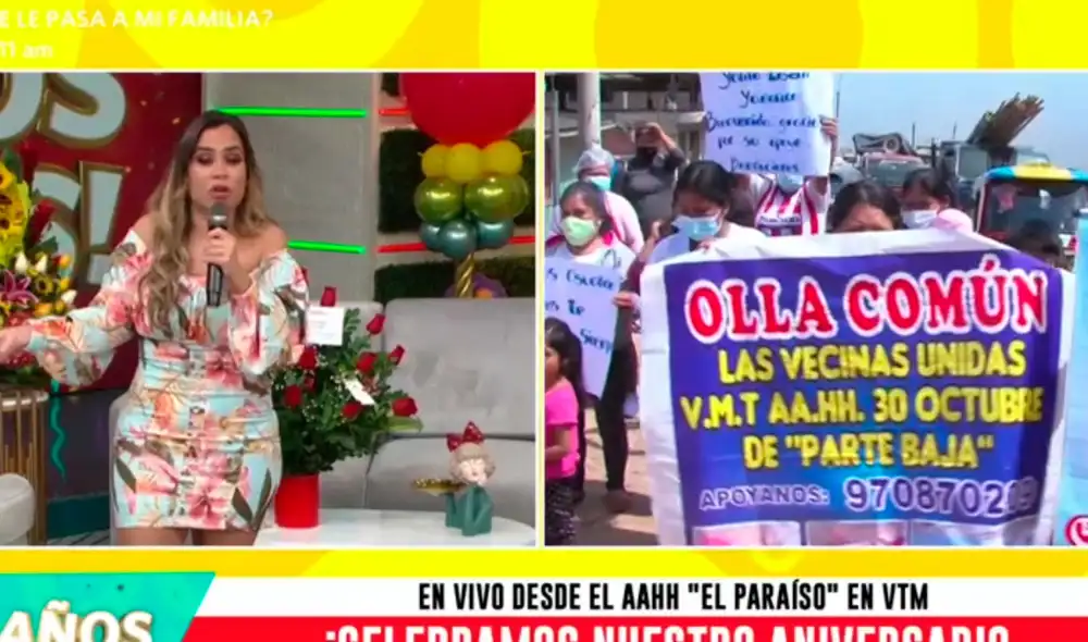 El programa celebró dos años al aire y asegura una temporada más en las pantallas de América TV. Foto: captura El programa celebró dos años al aire y asegura una temporada más en las pantallas de América TV. Foto: captura