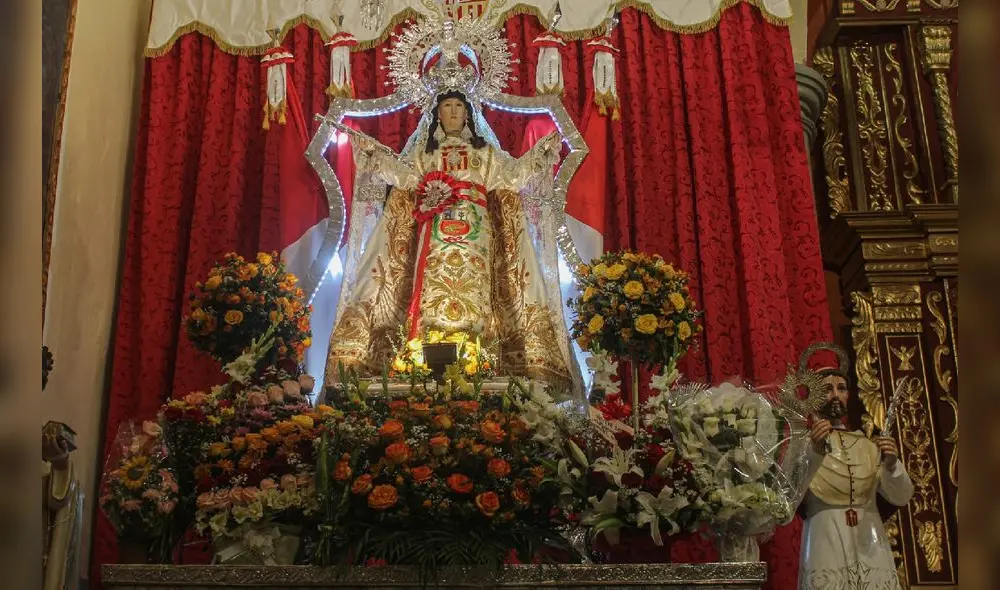 Un número limitado de fieles pudo asistir a la festividad como medida de bioseguridad. Foto: HVMSFA Un número limitado de fieles pudo asistir a la festividad como medida de bioseguridad. Foto: HVMSFA