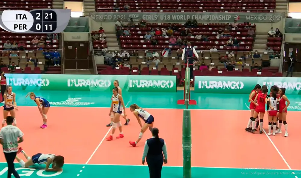 En este torneo Perú ha ganado un solo partido de cuatro. Foto: captura Volleyball World En este torneo Perú ha ganado un solo partido de cuatro. Foto: captura Volleyball World