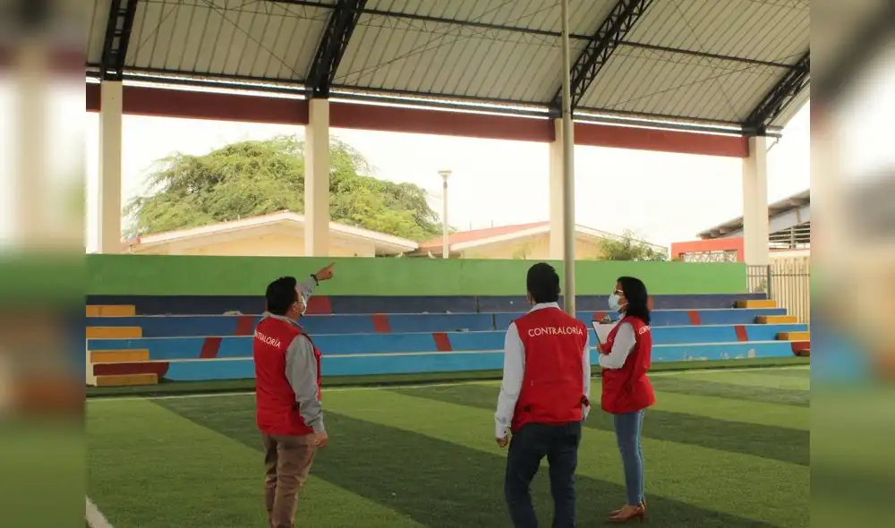 Las presuntas irregularidades detectadas habrían puesto en riesgo la obra. Foto: Contraloría Las presuntas irregularidades detectadas habrían puesto en riesgo la obra. Foto: Contraloría
