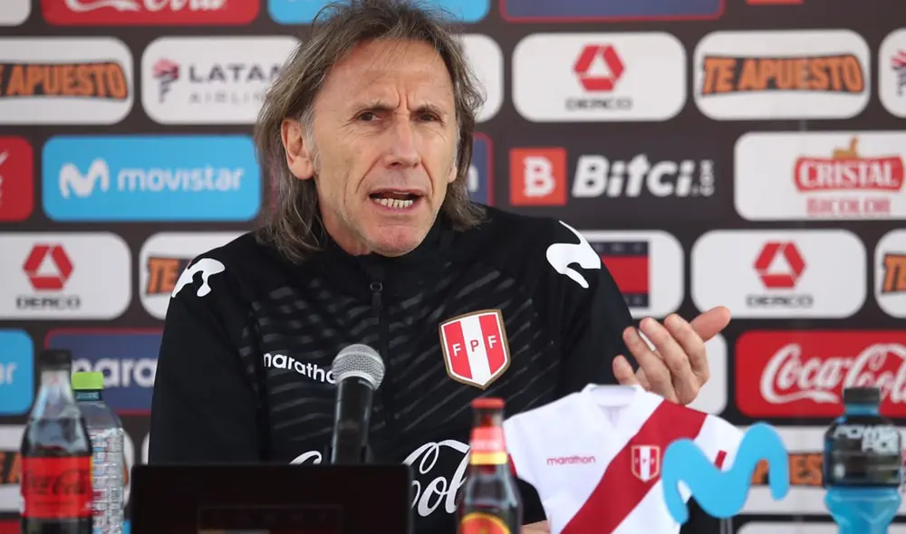 Gareca reveló cuál es la nómina para los partidos de la fecha triple en octubre. Foto: FPF
