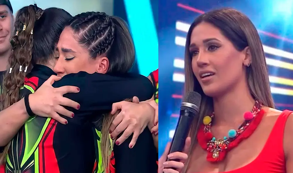 Tepha y Melissa Loza se reconciliaron en el set de Esto es guerra. Foto: Instagram