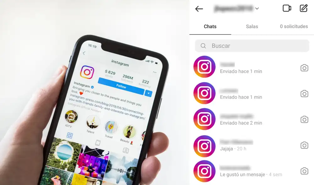 Ten en cuenta que al usar este truco de Instagram, tu tampoco podrás ver la última hora de conexión de tus amigos. Foto: Xataka
