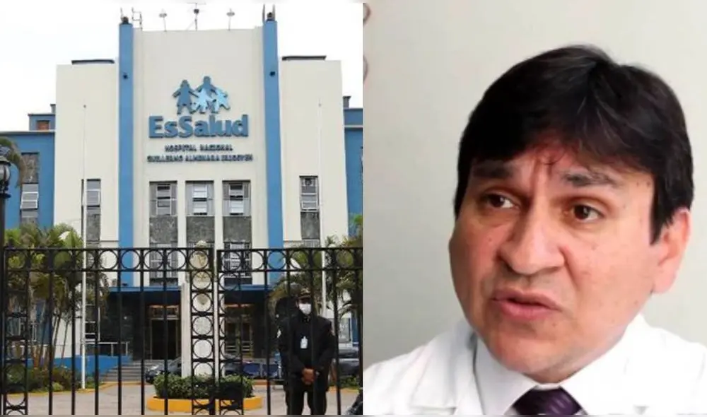 Miranda tendrá funciones de dirección en hospital Guillermo Almenara, donde lo suspendieron tras la acusación. Foto: composición