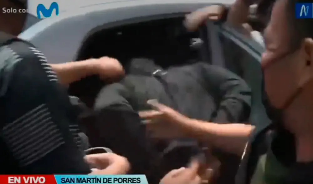 El secuestro duró dos horas. Foto: captura de Canal N El secuestro duró dos horas. Foto: captura de Canal N