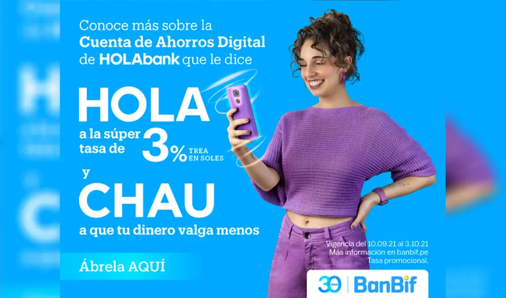 Cliente de BanBif podrán participar del sorteo de un iPad. Foto: difusión