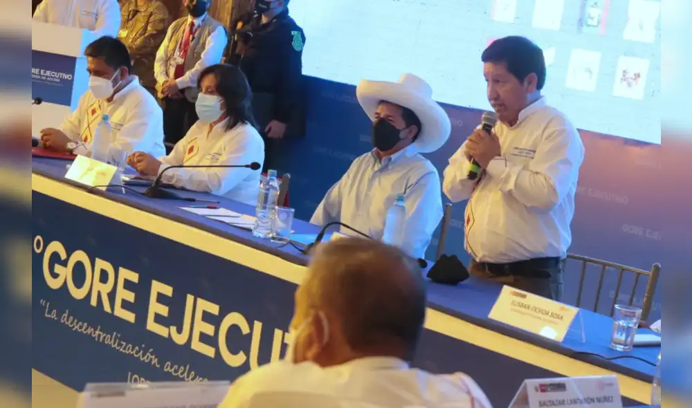 Guido Bellido juró como presidente del Consejo de Ministros el último 29 de julio. Foto: PCM Guido Bellido juró como presidente del Consejo de Ministros el último 29 de julio. Foto: PCM