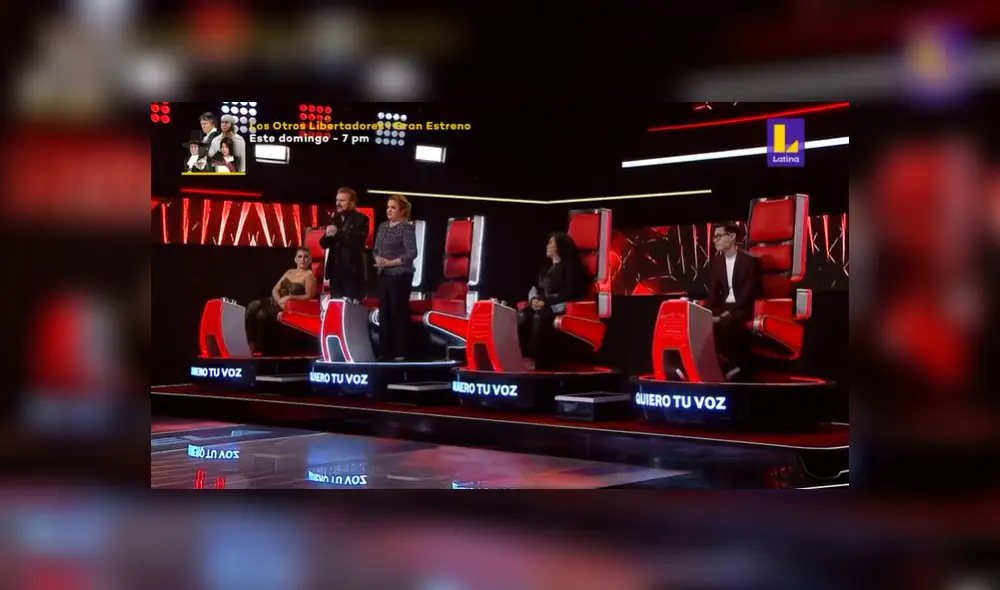Cada noche, los entrenadores de La voz senior deben tomar la difícil decisión de despedir a un participante de su equipo. Foto: captura de Latina