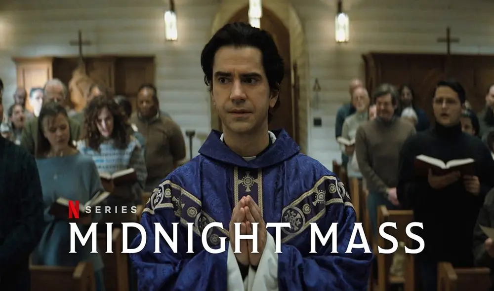 Misa de media noche tiene una extensión de siete episodios, con los que aseguran gran tensión al espectador. Foto: Netflix