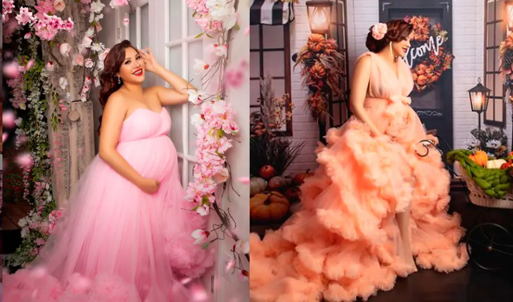 Lesly Castillo tiene ocho meses de embarazo y asegura que su segunda hija nacerá en Nueva York. Foto: Lesly Castillo / Instagram