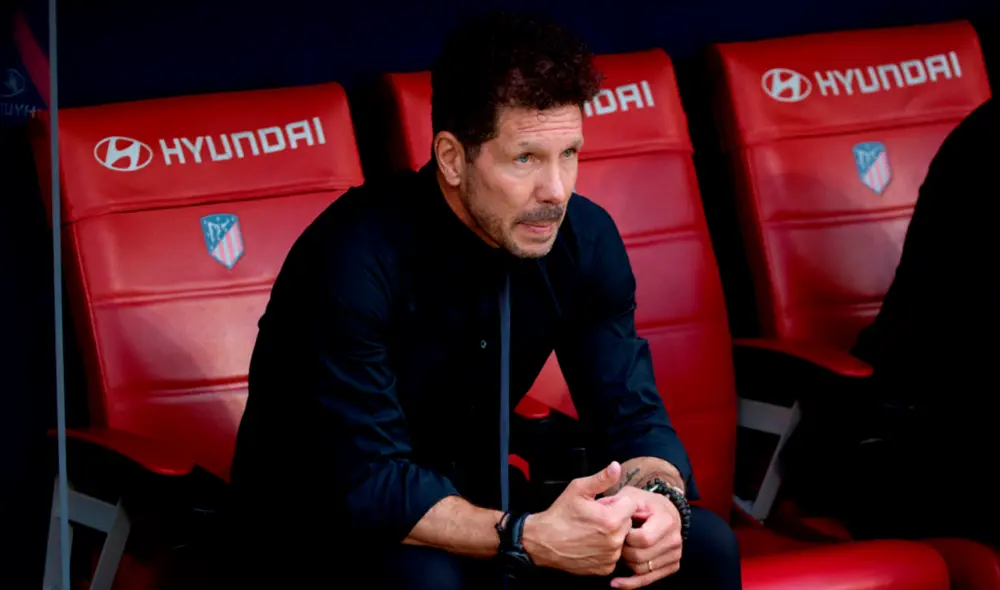 Diego Simeone campeonó en LaLiga con el Atlético de Madrid en la temporada pasada. Foto: EFE/Rodrigo Jiménez
