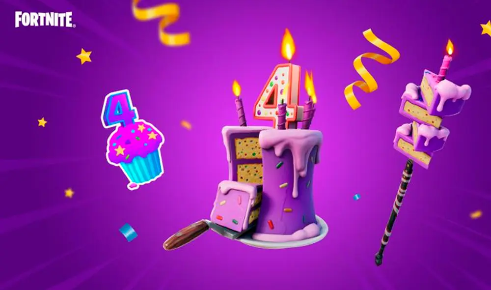 Los usuarios de Fortnite tienen hasta el próximo 28 de septiembre para completar las misiones por el cuarto aniversario del videojuego. Foto: Fortnite Los usuarios de Fortnite tienen hasta el próximo 28 de septiembre para completar las misiones por el cuarto aniversario del videojuego. Foto: Fortnite