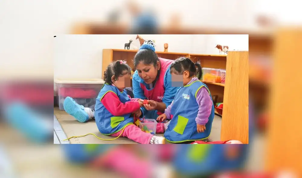 A través de Cuna Más se busca el desarrollo emocional de niños y niñas. Foto: Cuna Más