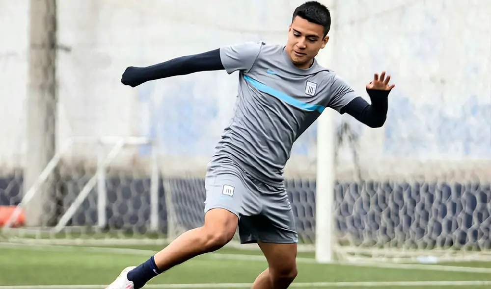 Óscar Pinto podría sumar minutos en el duelo Alianza Lima vs. Alianza Atlético. Foto: Twitter Alianza Lima