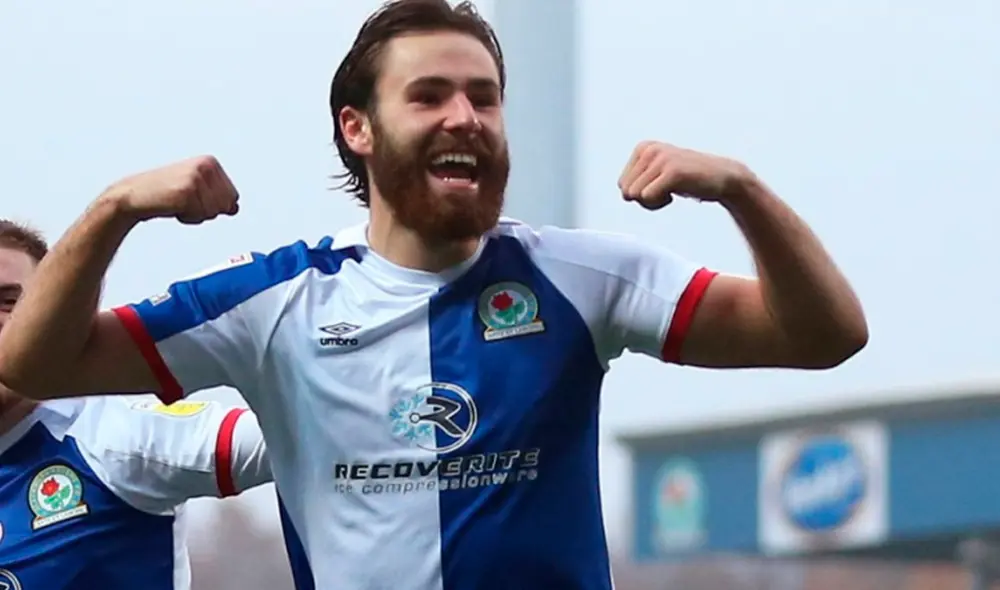 Ben Brereton nació en el Reino Unido, pero representa a Chile. Foto: AFP