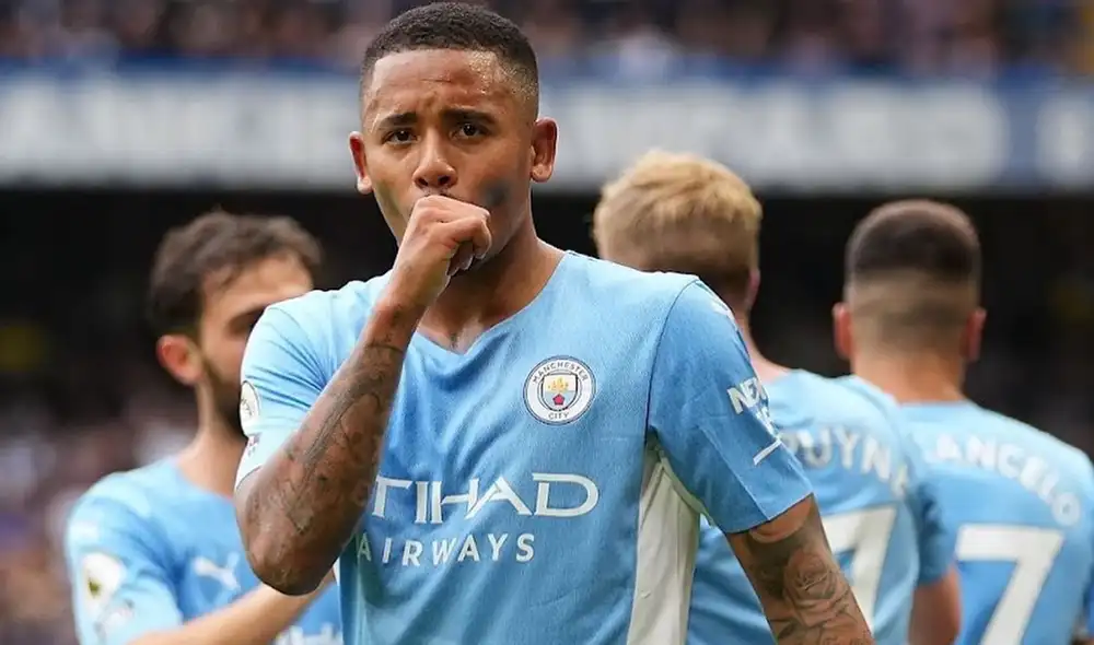 Gabriel Jesús disputa su sexta temporada defendiendo al Manchester City. Foto: @ManCity/Twitter Gabriel Jesús disputa su sexta temporada defendiendo al Manchester City. Foto: @ManCity/Twitter