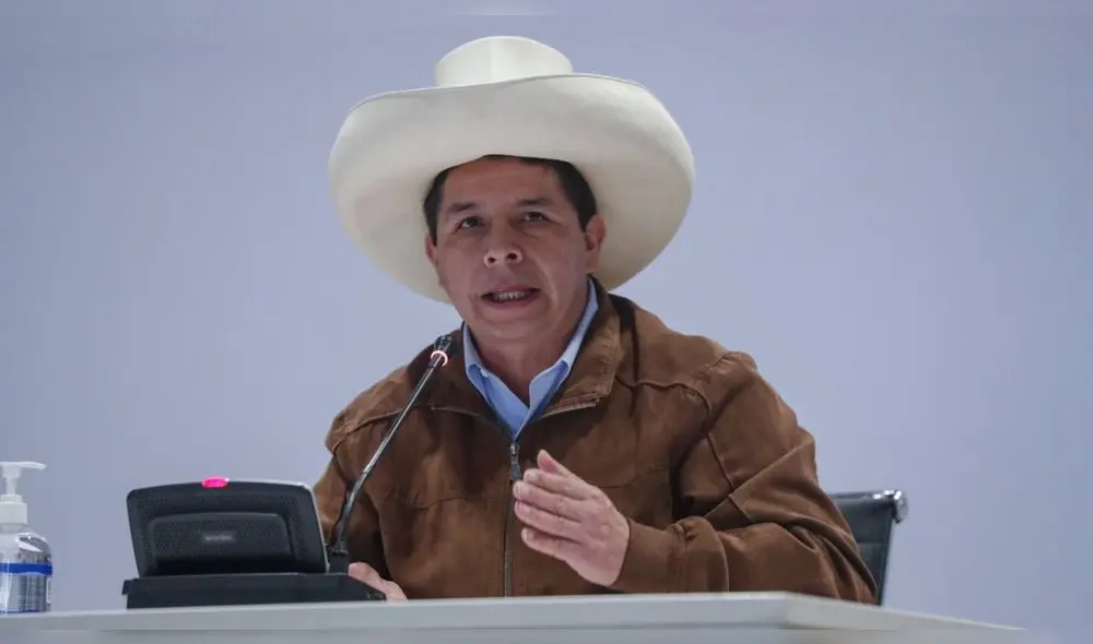 Pedro Castillo expresó a los sindicalistas que Iber Maraví, acusado por presunto terrorismo, "conoce de cerca lo que sufre un trabajador". Foto: Presidencia de la República