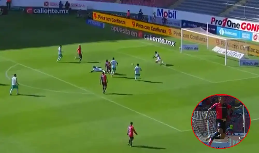 Anderson Santamaría marcó su primer tanto en la temporada. Foto: captura de video/Afizzionados Anderson Santamaría marcó su primer tanto en la temporada. Foto: captura de video/Afizzionados