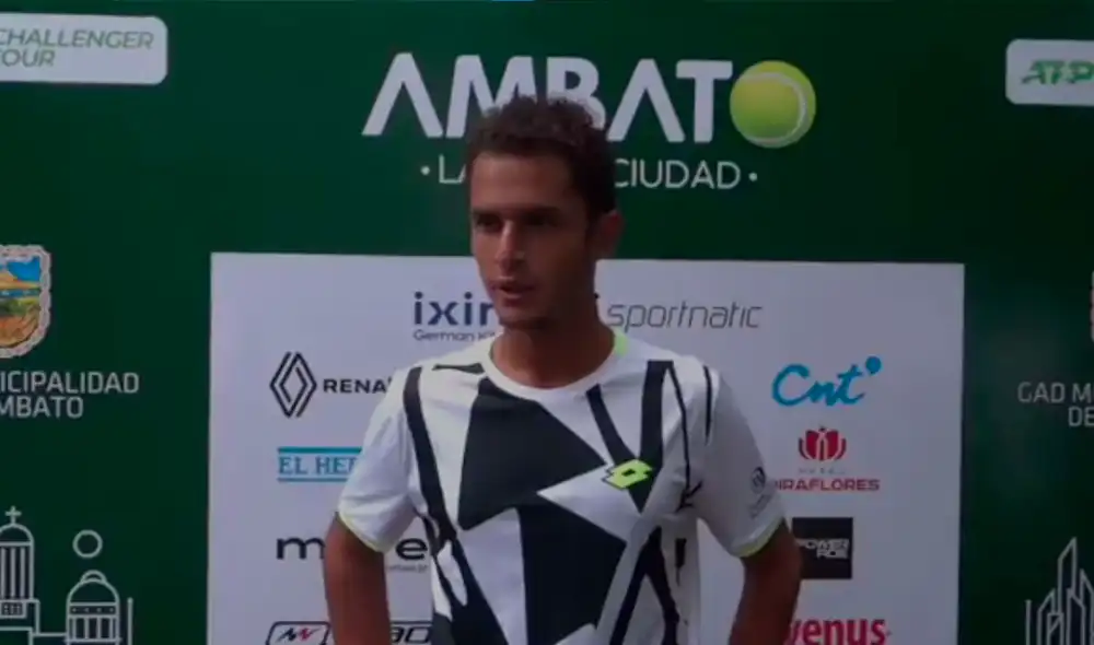 Juan Pablo Varillas ocupa el puesto 121 en el ránking ATP. Foto: @KCtenis/Twitter Juan Pablo Varillas ocupa el puesto 121 en el ránking ATP. Foto: @KCtenis/Twitter