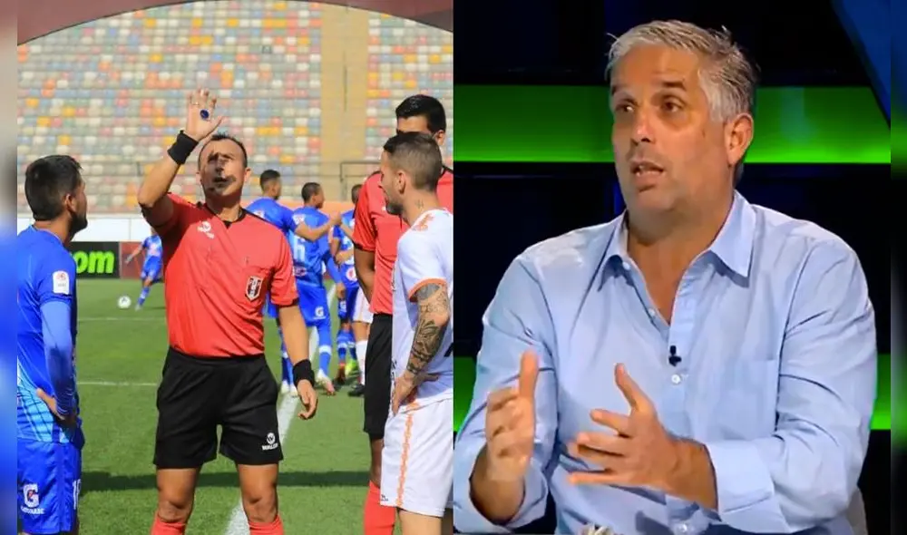 Diego Rebagliati se rectificó con el árbitro del partido entre Alianza Atlético y Ayacucho por la Liga 1 Betsson. Fotos: twitter LigaFutProf / captura Gol Perú Diego Rebagliati se rectificó con el árbitro del partido entre Alianza Atlético y Ayacucho por la Liga 1 Betsson. Fotos: twitter LigaFutProf / captura Gol Perú