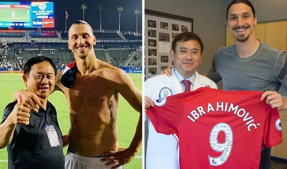 Freddie Fu operó a Zlatan en sus últimas lesiones graves. Foto: difusión