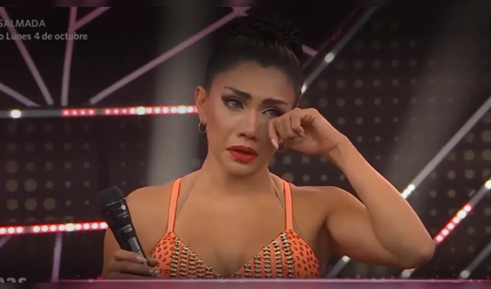 Gisela Válcarcel y las jurados del reality Reinas del show se solidarizaron con Diana Sánchez por la difícil situación que le tocó atravesar. Foto: captura América TV.